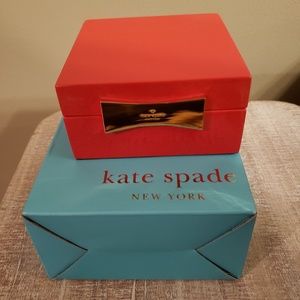 NWT Kate Spade Red Jewelry Box